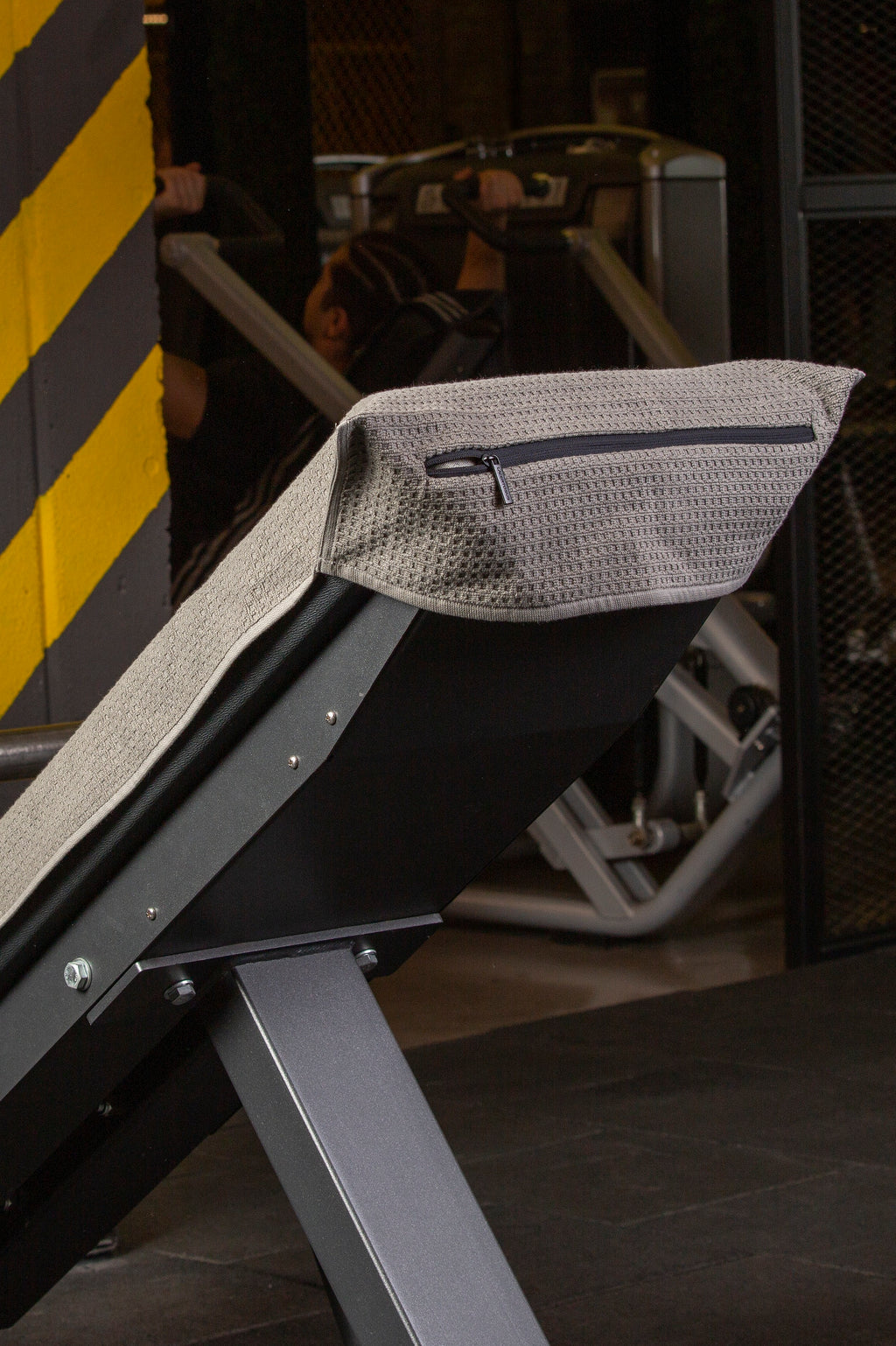 Fitpro 50x100 Cm Fermuarlı Cepli Spor Fitness Havlusu