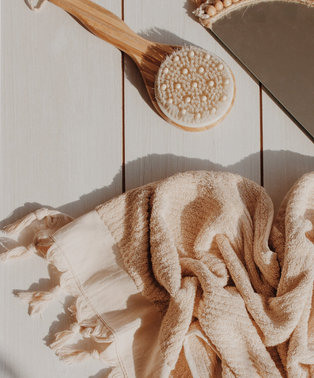 Rib Banyo Havlusu Plaj Havuz Havlusu Premium %100 Pamuklu